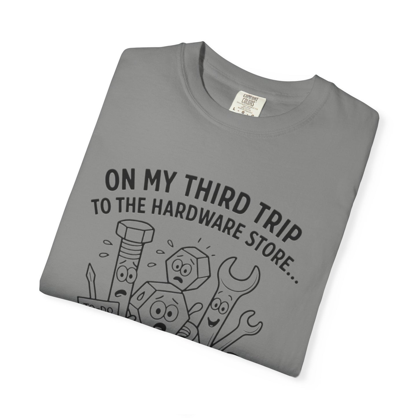 DIY Project Humor T-Shirt - Perfect Gift for Handyman, Home Improvement Lovers, Funny Gift, Casual Wear, Summer Style