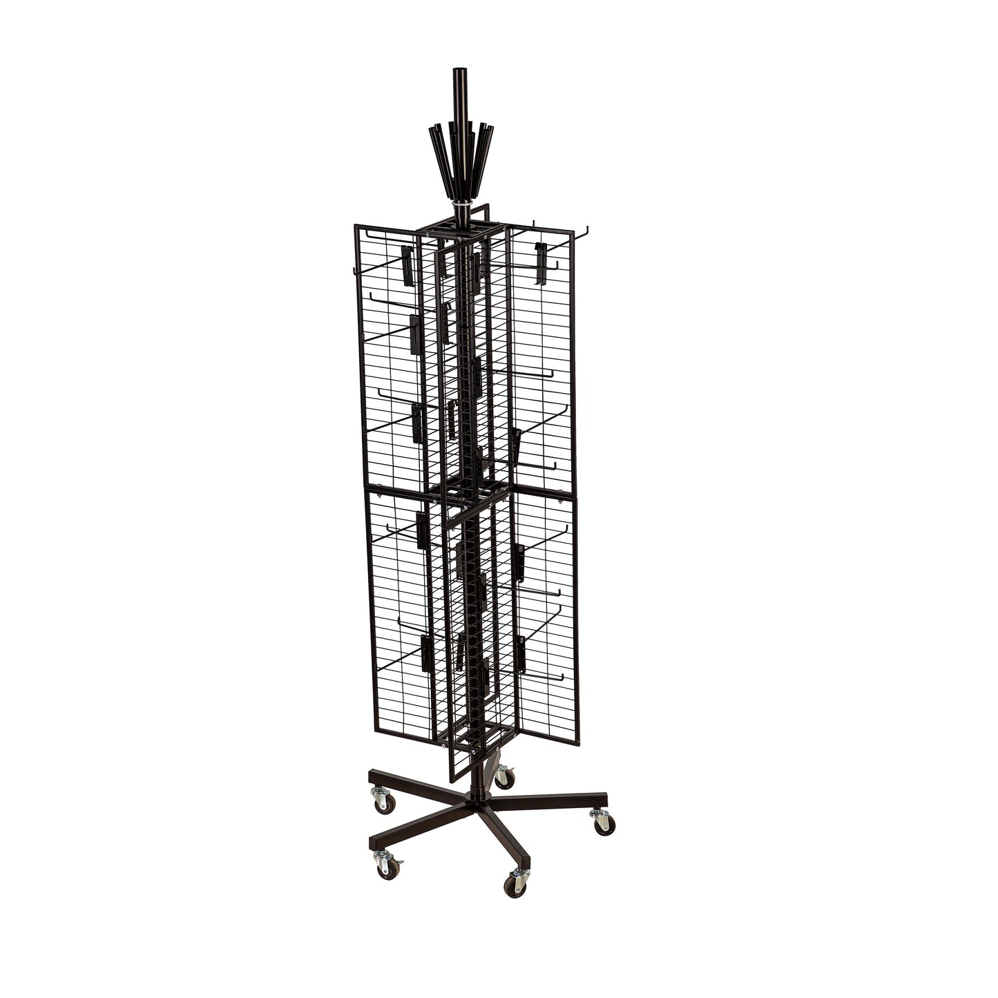 Flag Grid Display with Pinwheel Holder