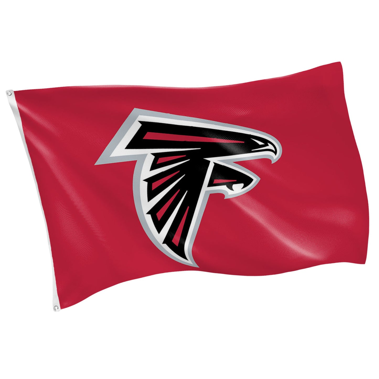 Atlanta Falcons Single Sided Flag w/ 2 Grommets, 3'x5'