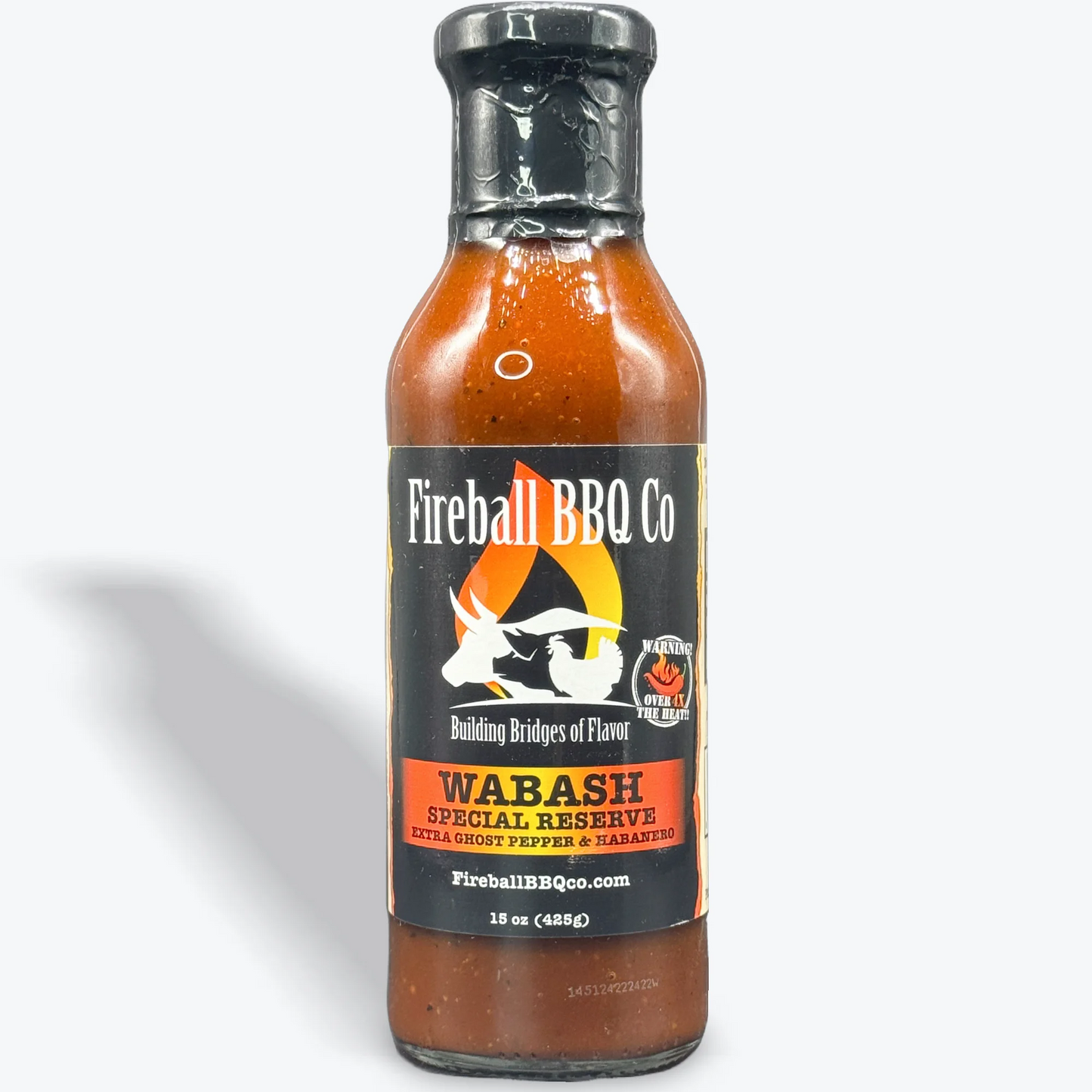 Wabash Special Reserve BBQ Sauce- 15 oz.