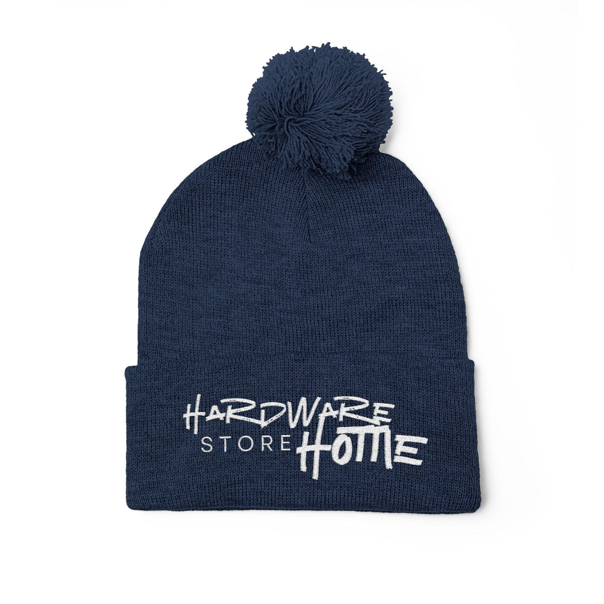 Hardware Store Hottie Beanie with Pom-Pom