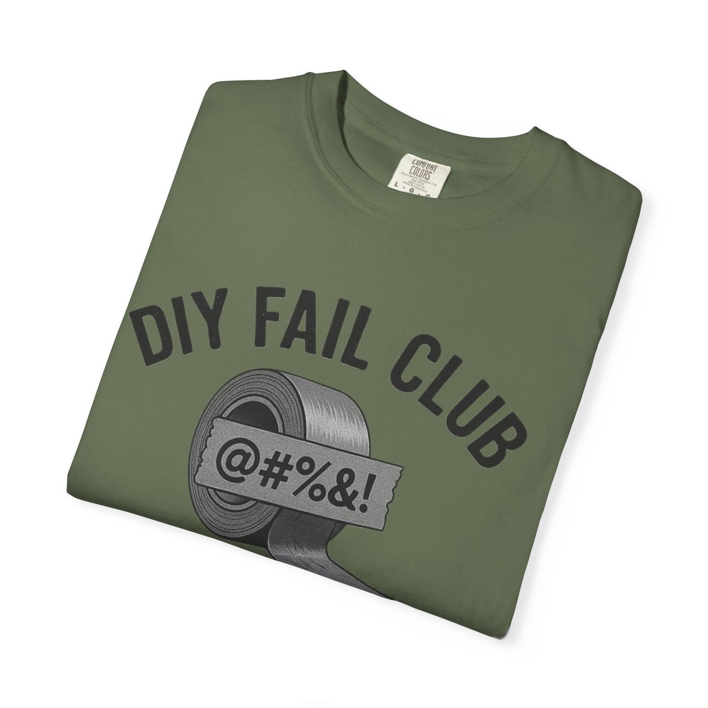 DIY Fail Club Unisex T-Shirt, Humorous Gift, Casual Wear, DIY Enthusiast Tee, Workshop Apparel, Perfect for Birthdays