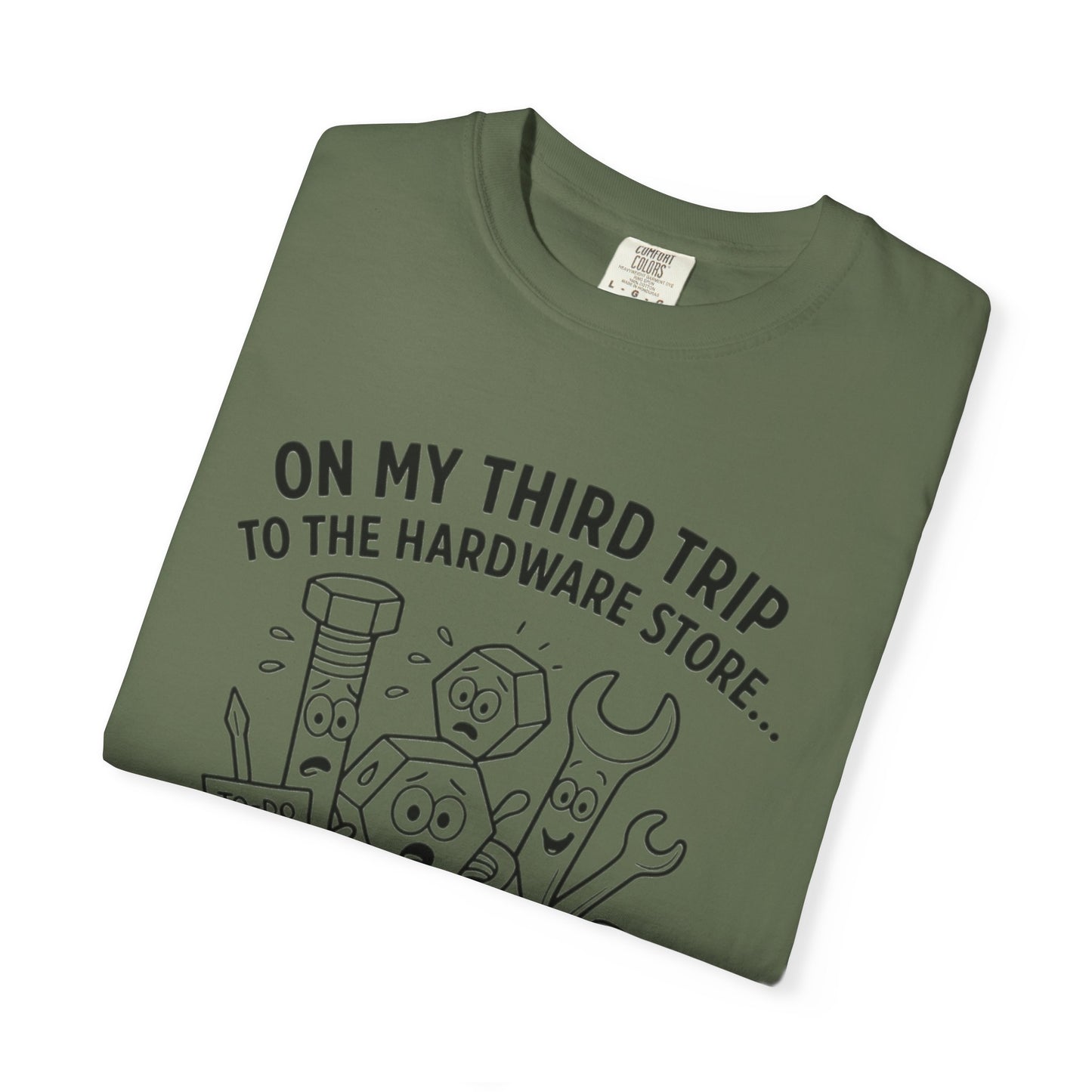 DIY Project Humor T-Shirt - Perfect Gift for Handyman, Home Improvement Lovers, Funny Gift, Casual Wear, Summer Style