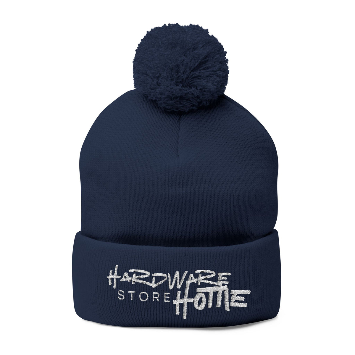 Hardware Store Hottie Beanie with Pom-Pom