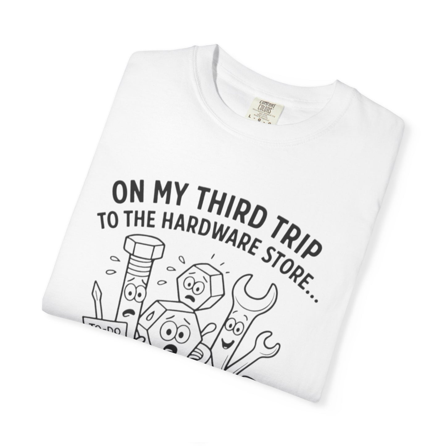 DIY Project Humor T-Shirt - Perfect Gift for Handyman, Home Improvement Lovers, Funny Gift, Casual Wear, Summer Style