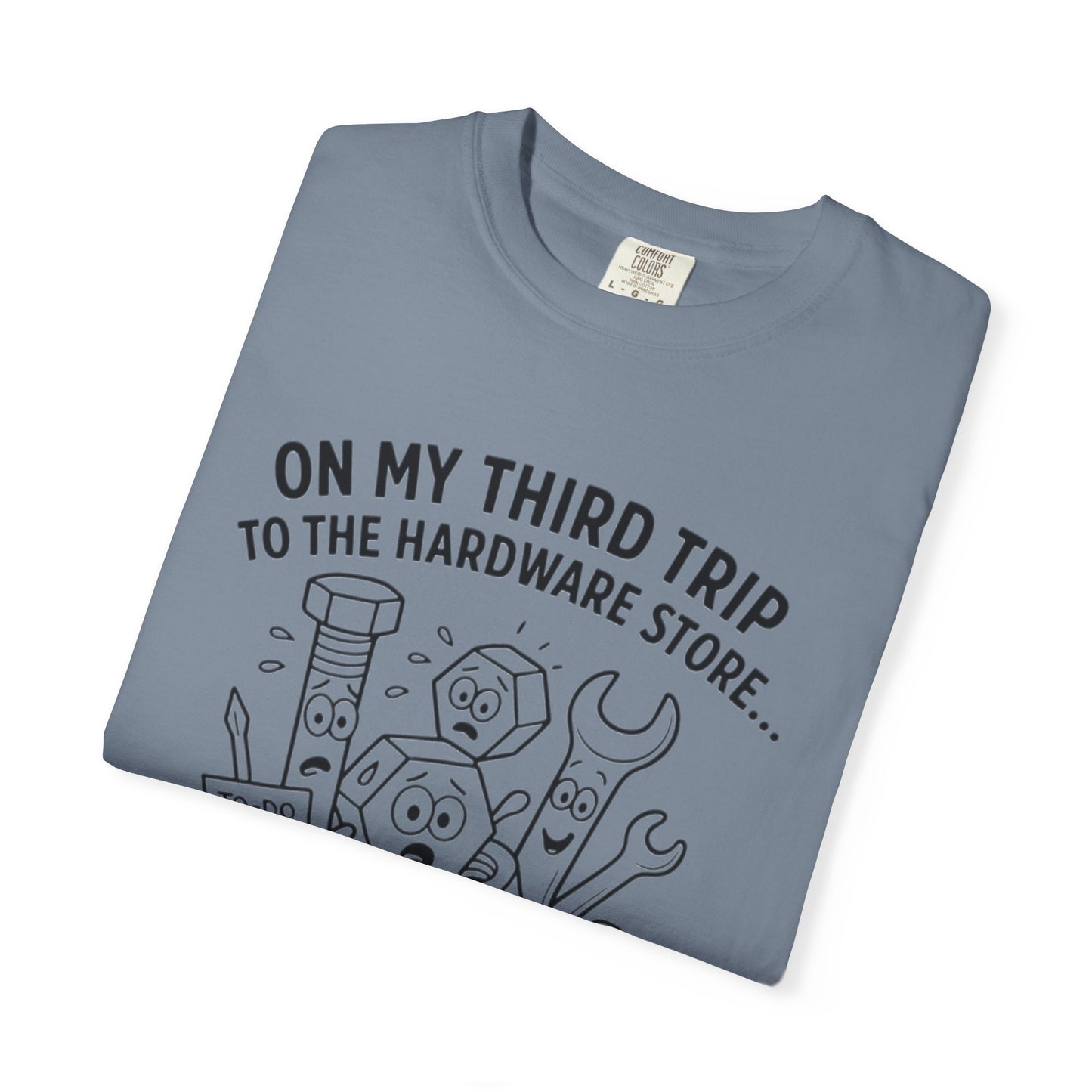 DIY Project Humor T-Shirt - Perfect Gift for Handyman, Home Improvement Lovers, Funny Gift, Casual Wear, Summer Style
