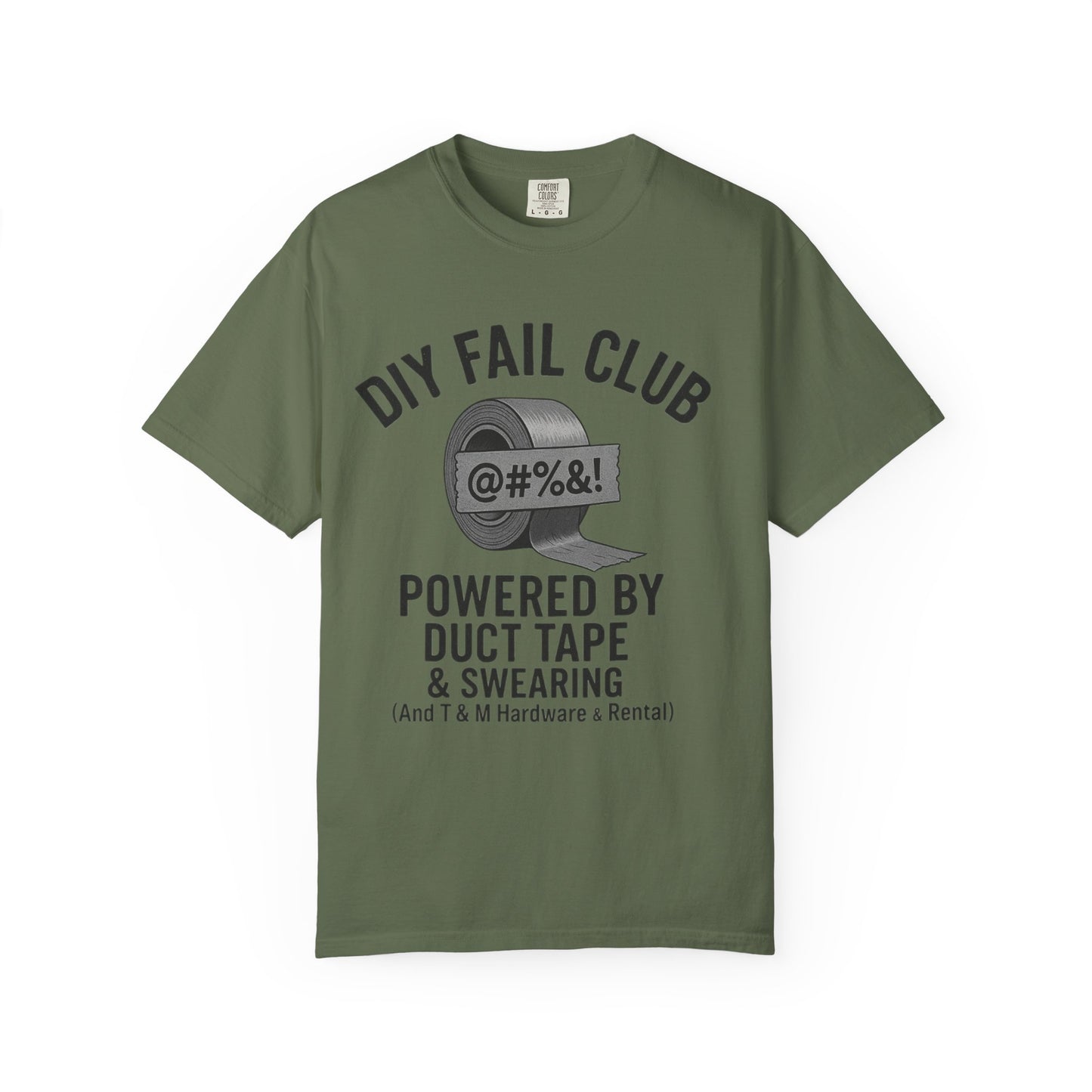 DIY Fail Club Unisex T-Shirt, Humorous Gift, Casual Wear, DIY Enthusiast Tee, Workshop Apparel, Perfect for Birthdays