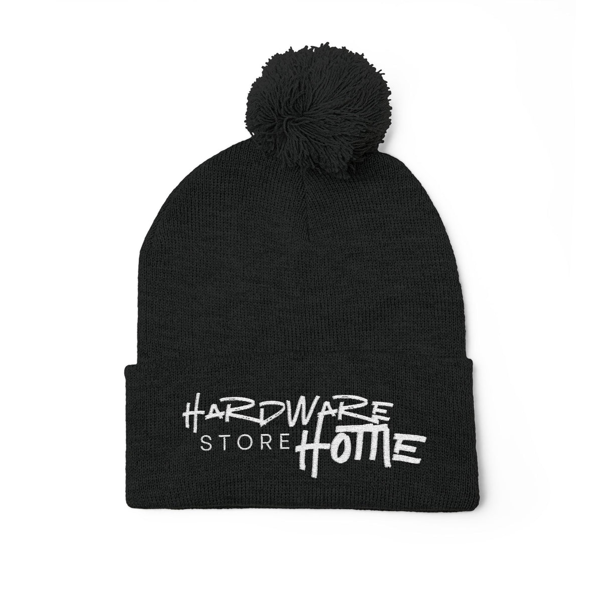 Hardware Store Hottie Beanie with Pom-Pom