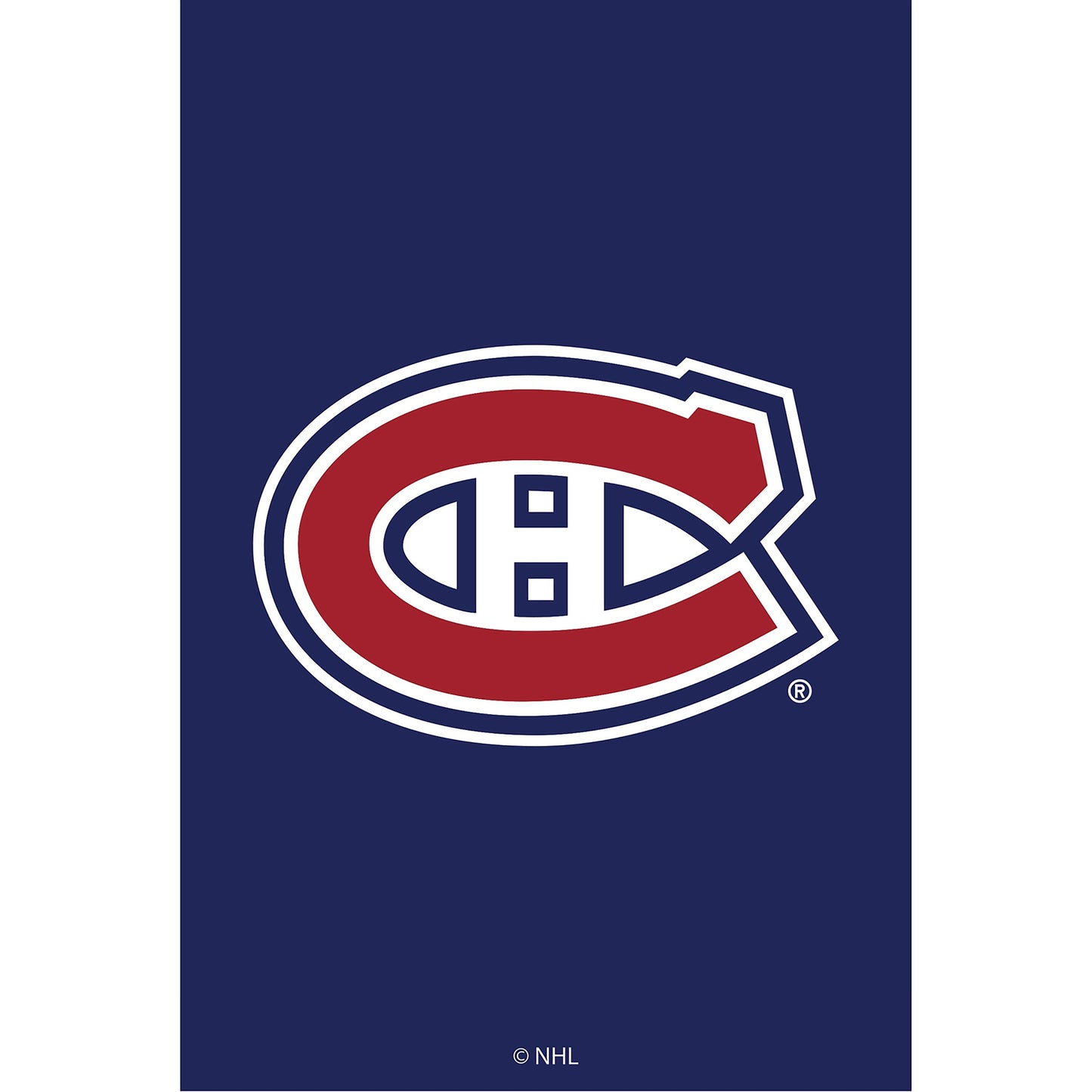 Montreal Canadiens Applique Garden Flag