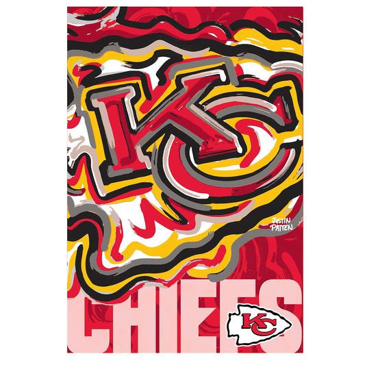 Kansas City Chiefs, Suede REG, Justin Patten Logo