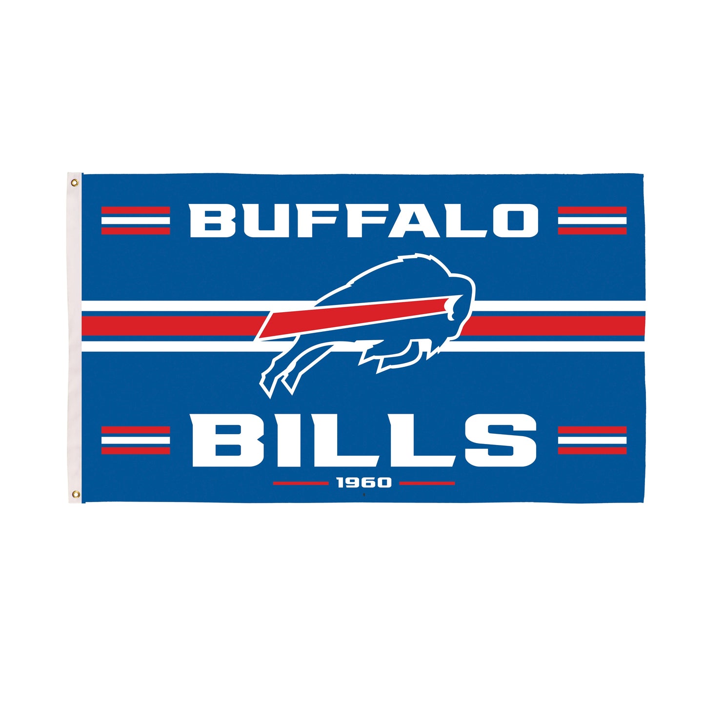 Buffalo Bills Single Sided Estate Flag with 2 Grommets, 3'x5'