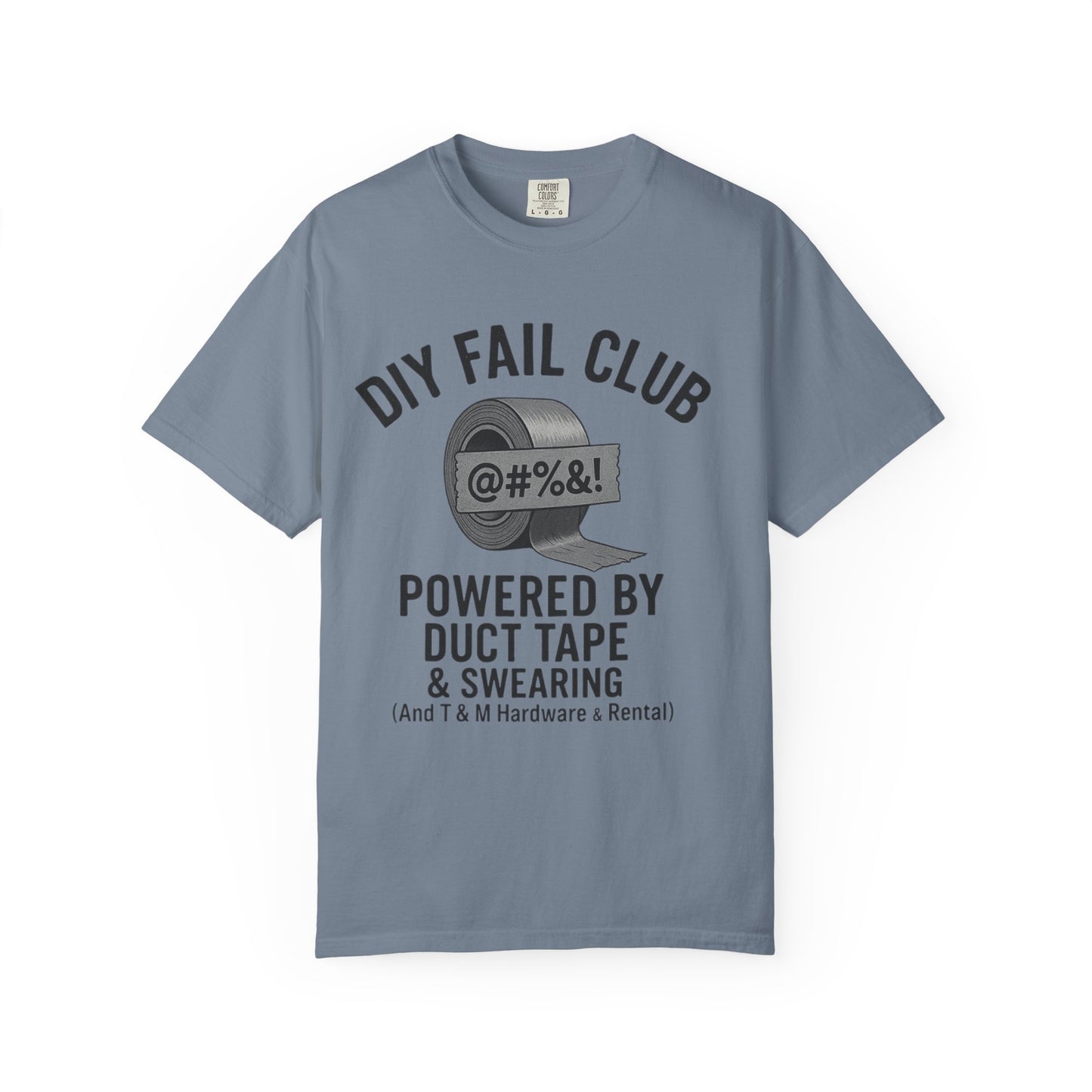 DIY Fail Club Unisex T-Shirt, Humorous Gift, Casual Wear, DIY Enthusiast Tee, Workshop Apparel, Perfect for Birthdays