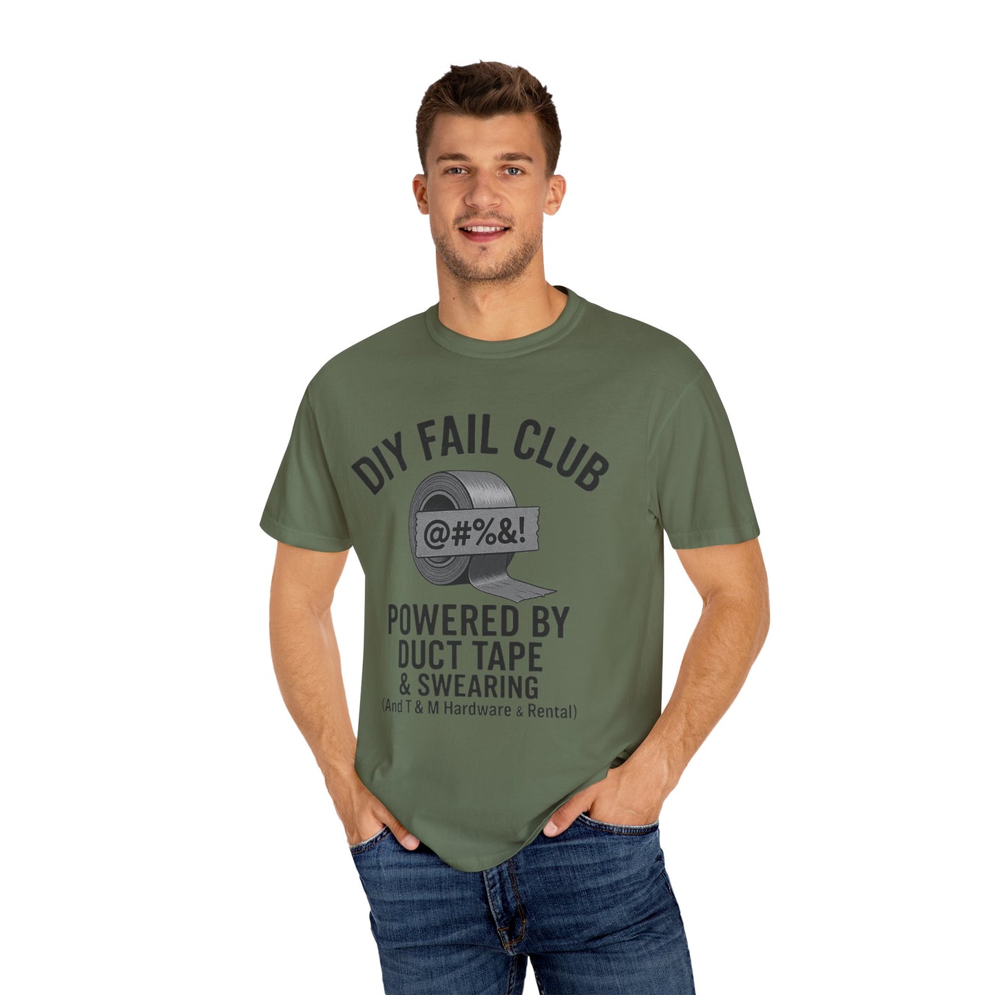 DIY Fail Club Unisex T-Shirt, Humorous Gift, Casual Wear, DIY Enthusiast Tee, Workshop Apparel, Perfect for Birthdays