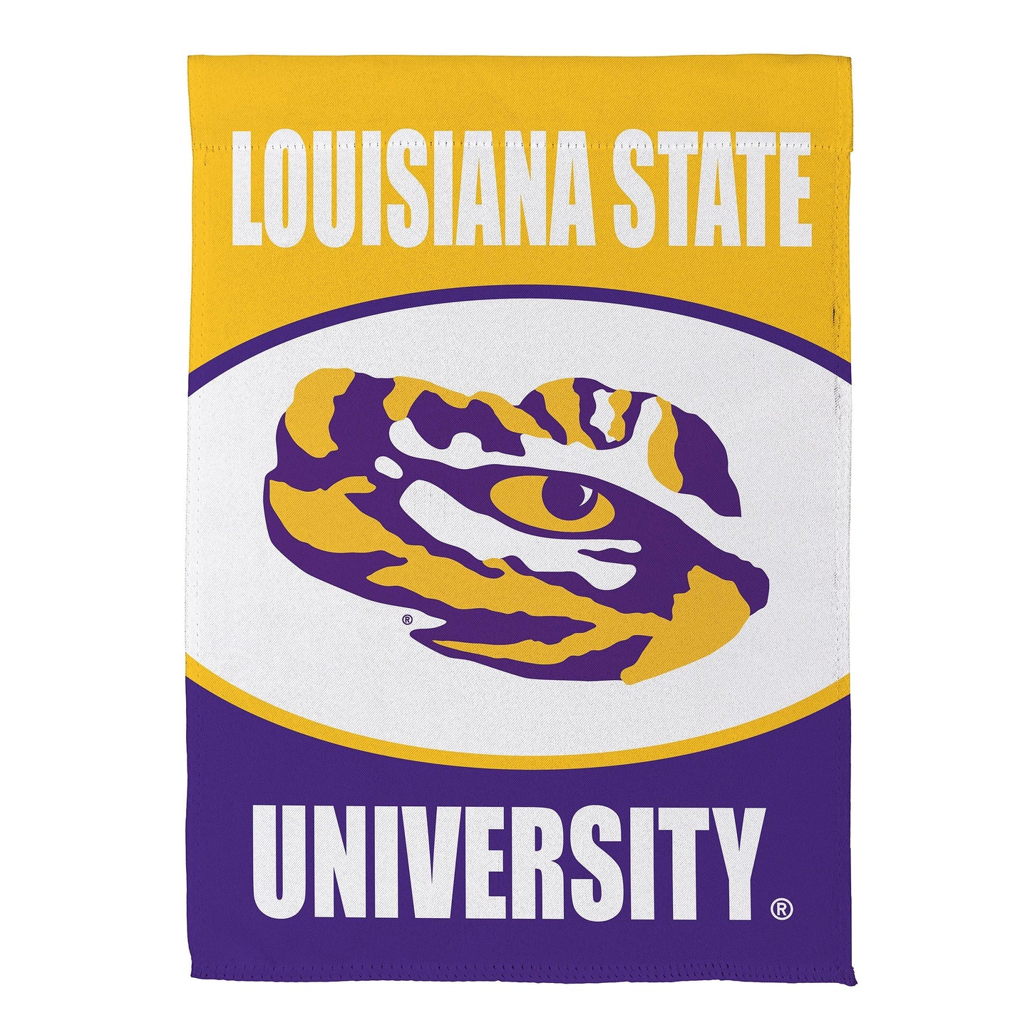 Louisiana State University Suede Flag, GDN