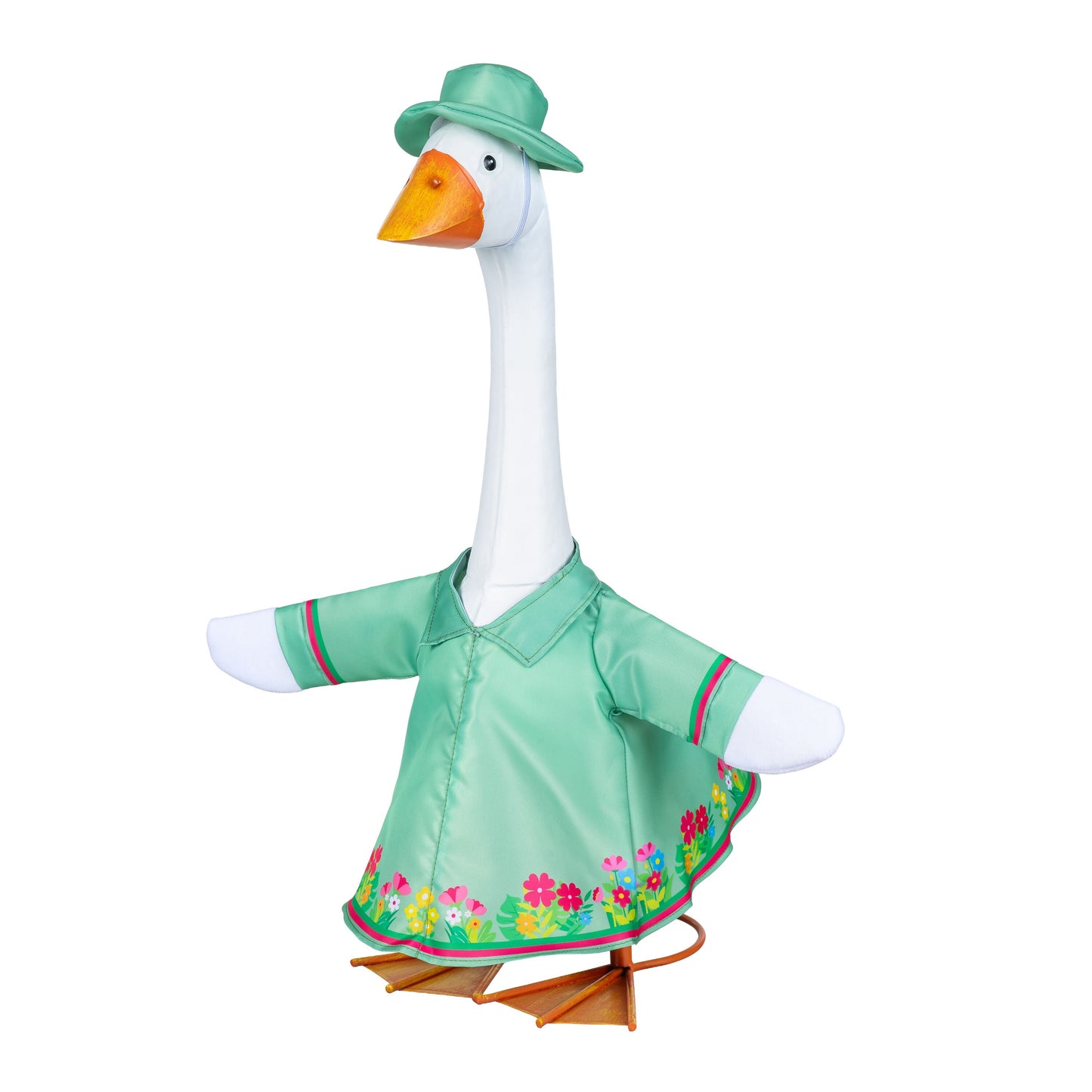 Giddy the Goose Outfit, Floral Raincoat