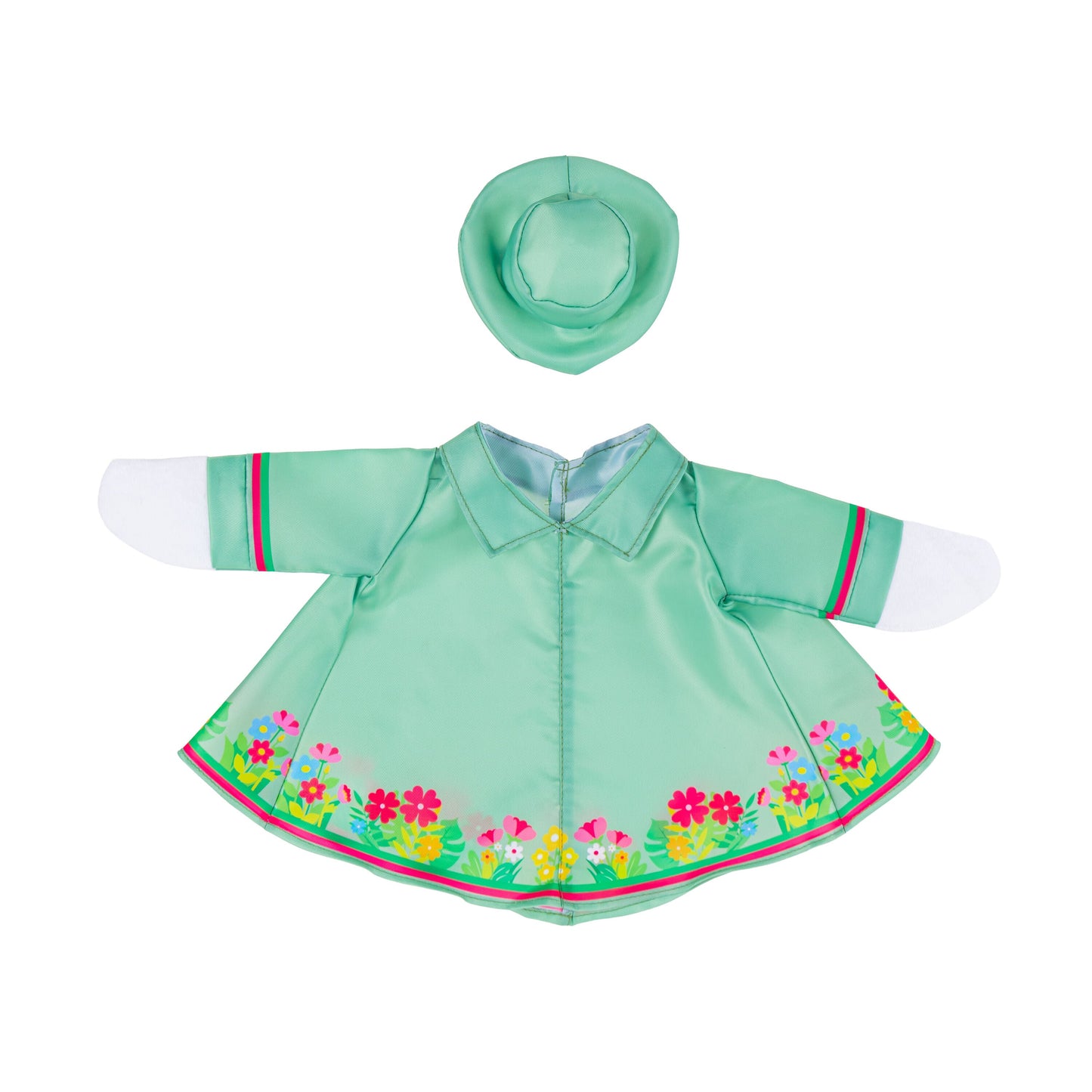 Giddy the Goose Outfit, Floral Raincoat