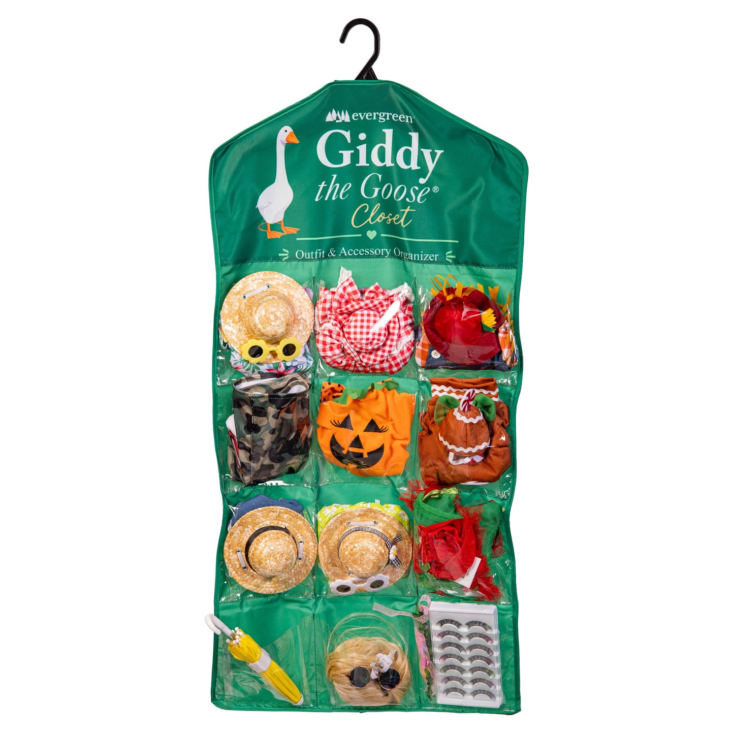 Giddy the Goose Outfit Closet Organizer