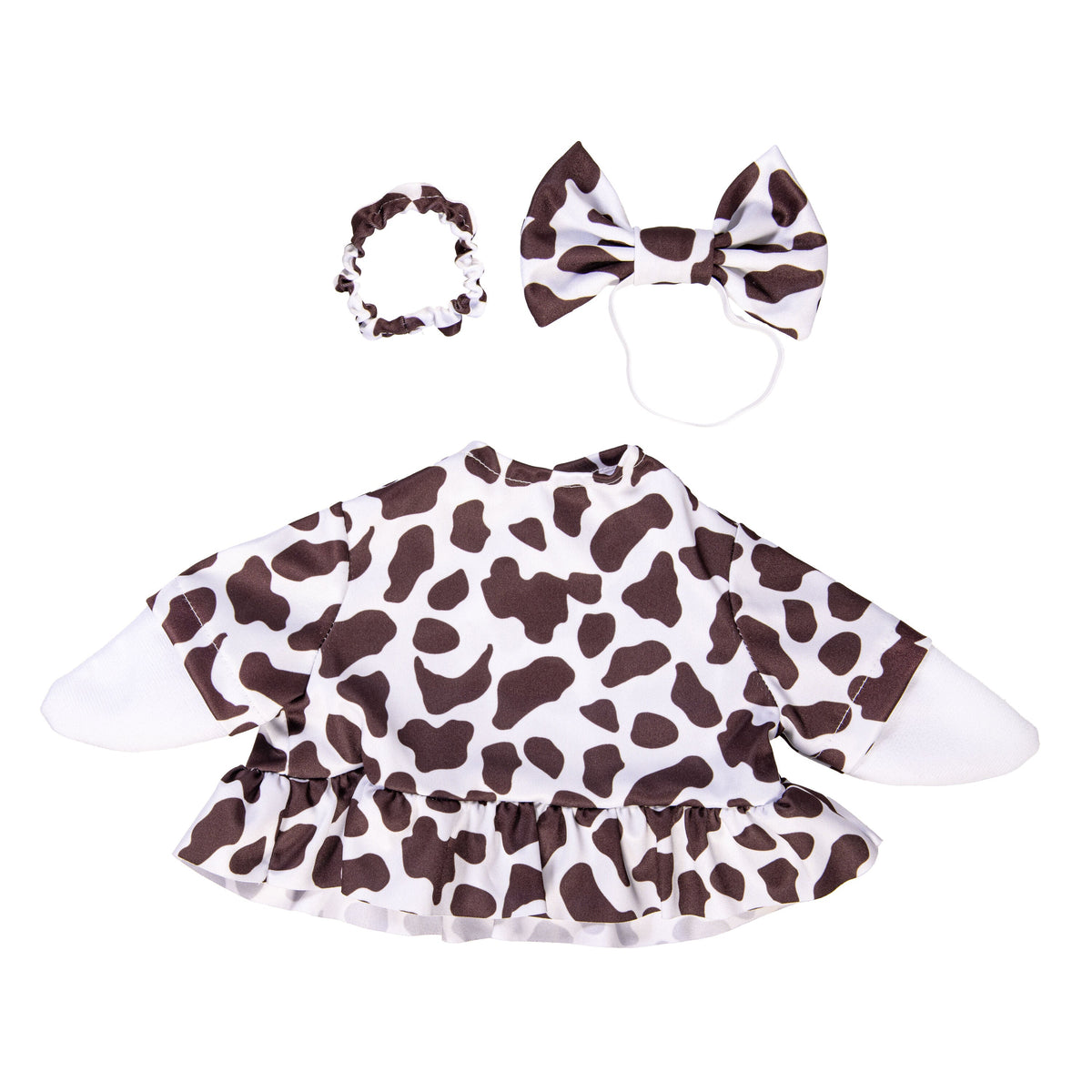 Giddy the Goose Outfit, Cow Print Gown