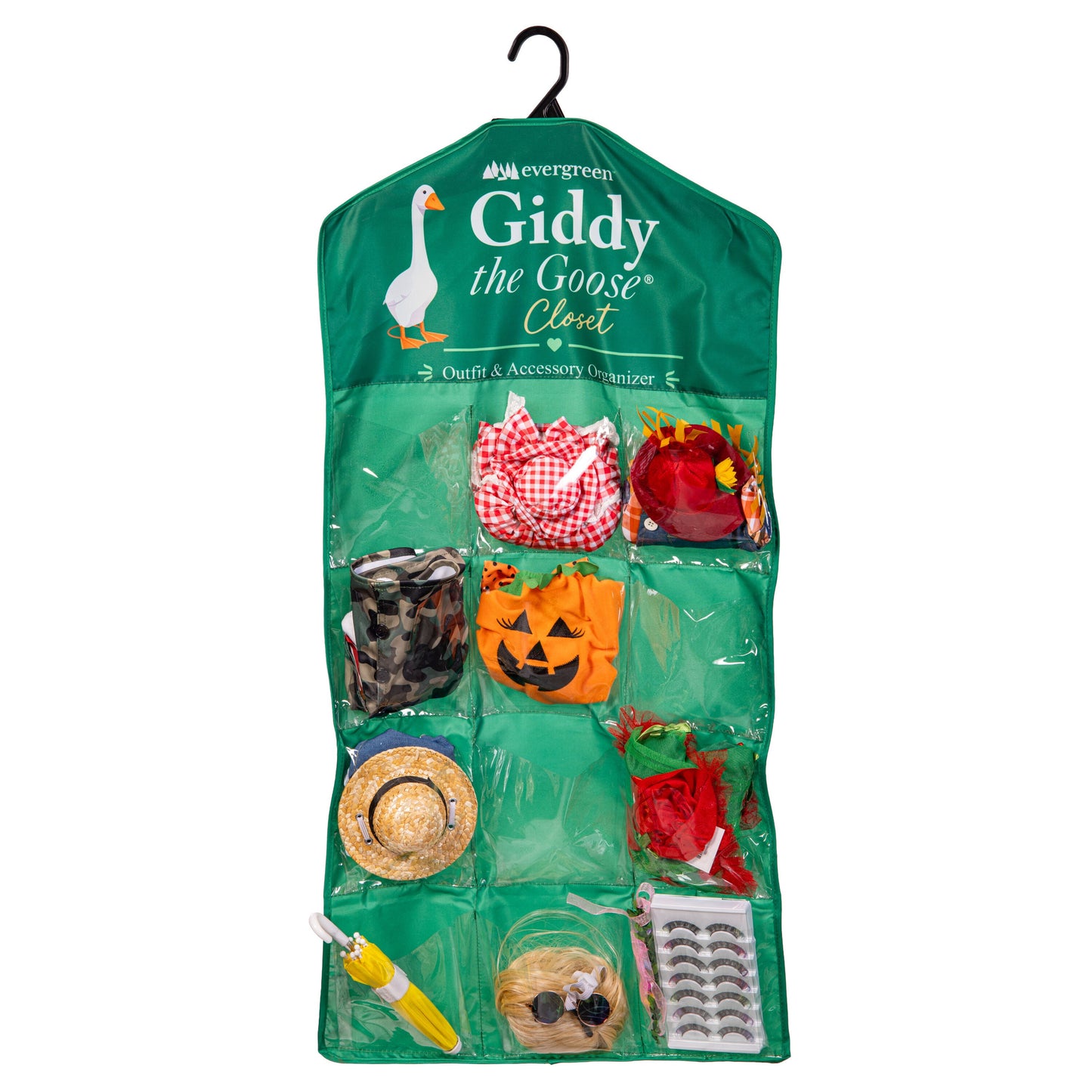 Giddy the Goose Outfit Closet Organizer