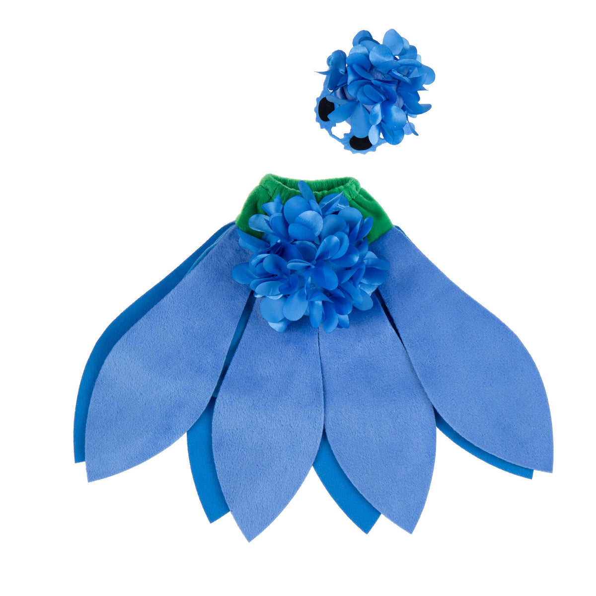 Giddy the Goose Outfit, Blue Hydrangea