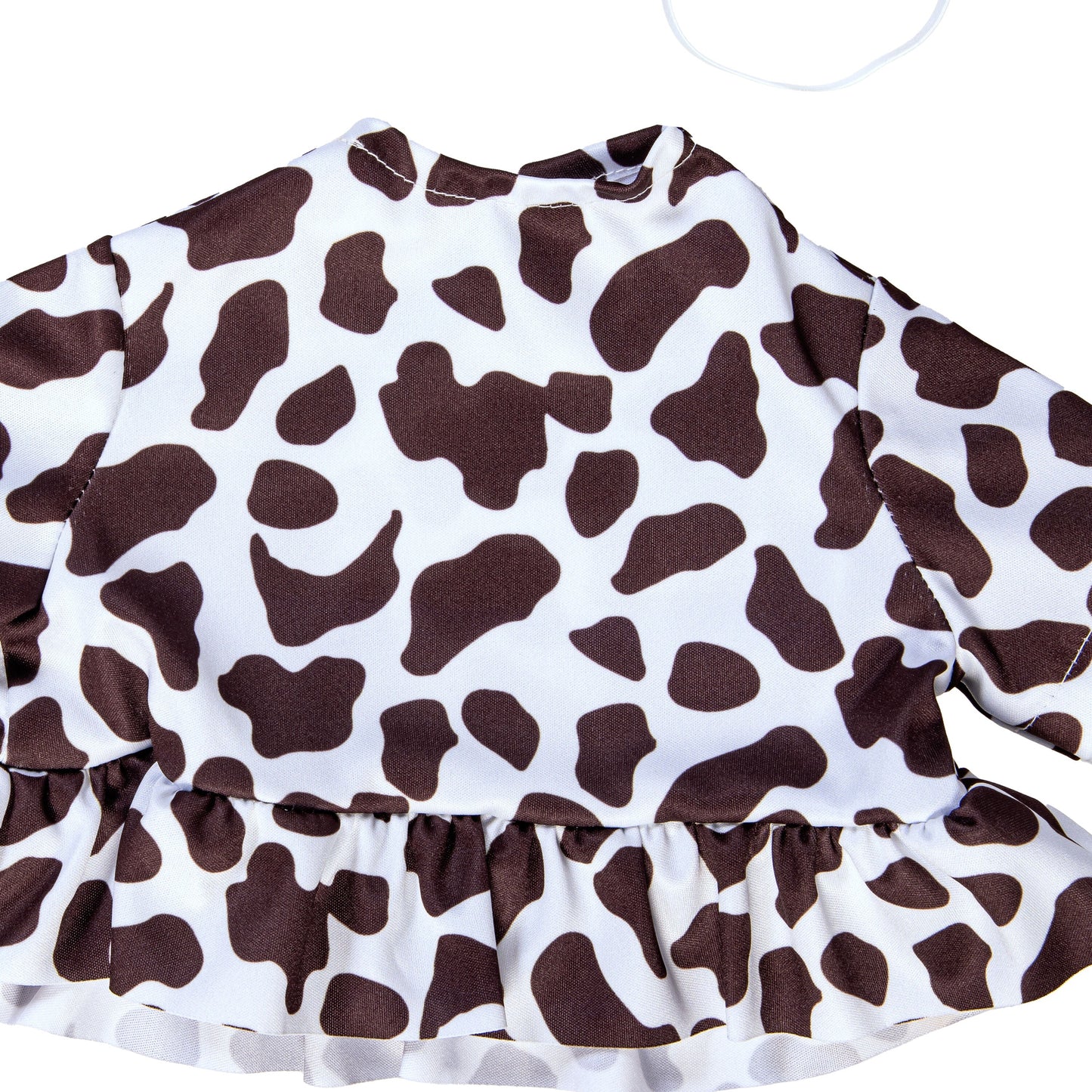 Giddy the Goose Outfit, Cow Print Gown