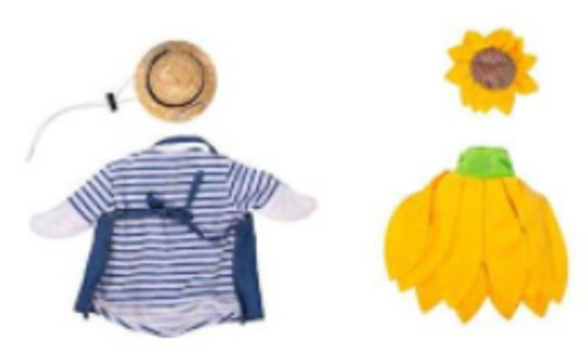 Giddy the Porch Goose Statuary Summer Outfit, Set of 2