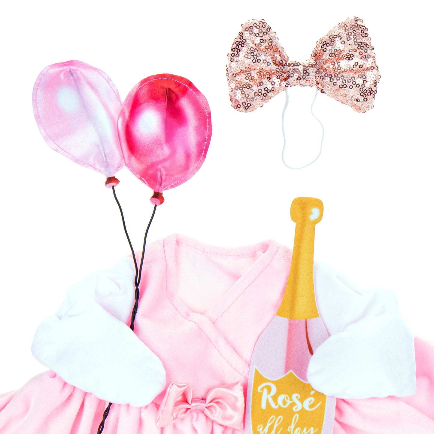 Giddy the Goose & Glammy the Flamingo Dress-Up Bundle