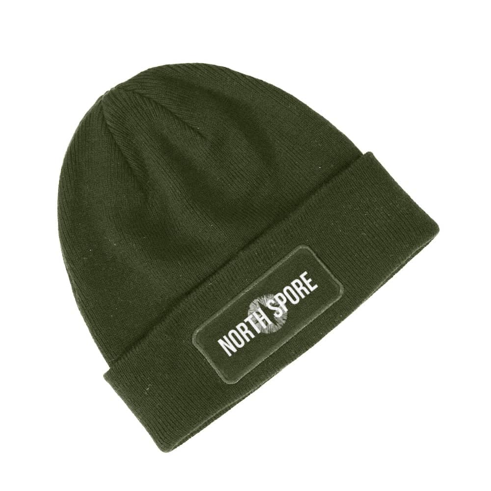 Green North Spore Logo Beanie Hat