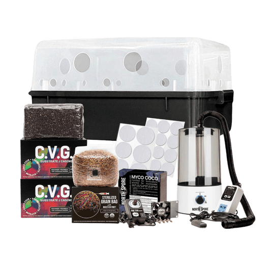 Automated 'Boomr Bin' + CVG Monotub Mushroom Grow Kit