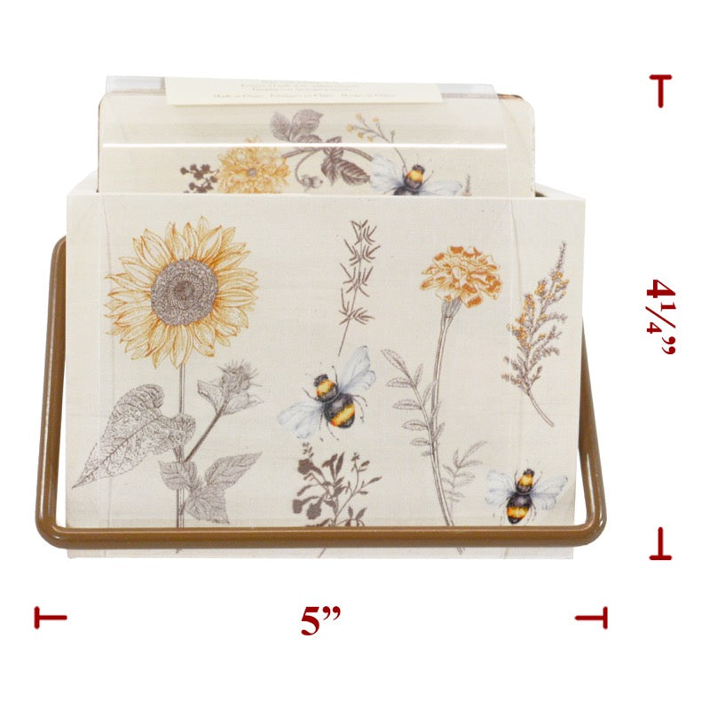 Wooden Box W / Coasters