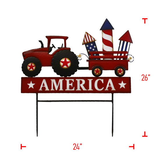 Metal USA Tractor