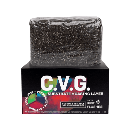CVG (Coco Vermiculite Gypsum) Sterile Bulk Substrate